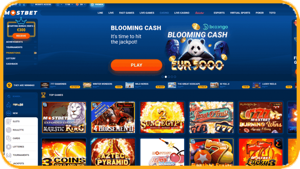 Mostbet Online Casino Review